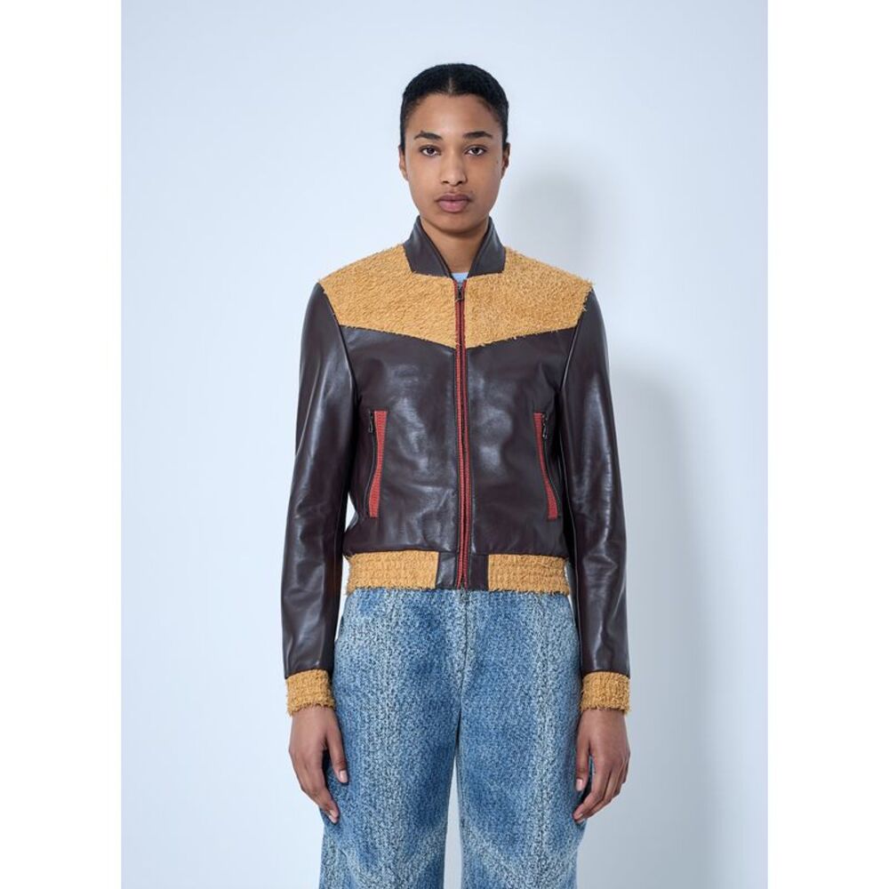 Kiko Kostadinov Women Konrad Leather Jacket